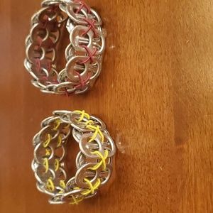 2 soda tab bracelets